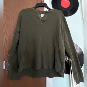vintage green gap sweater